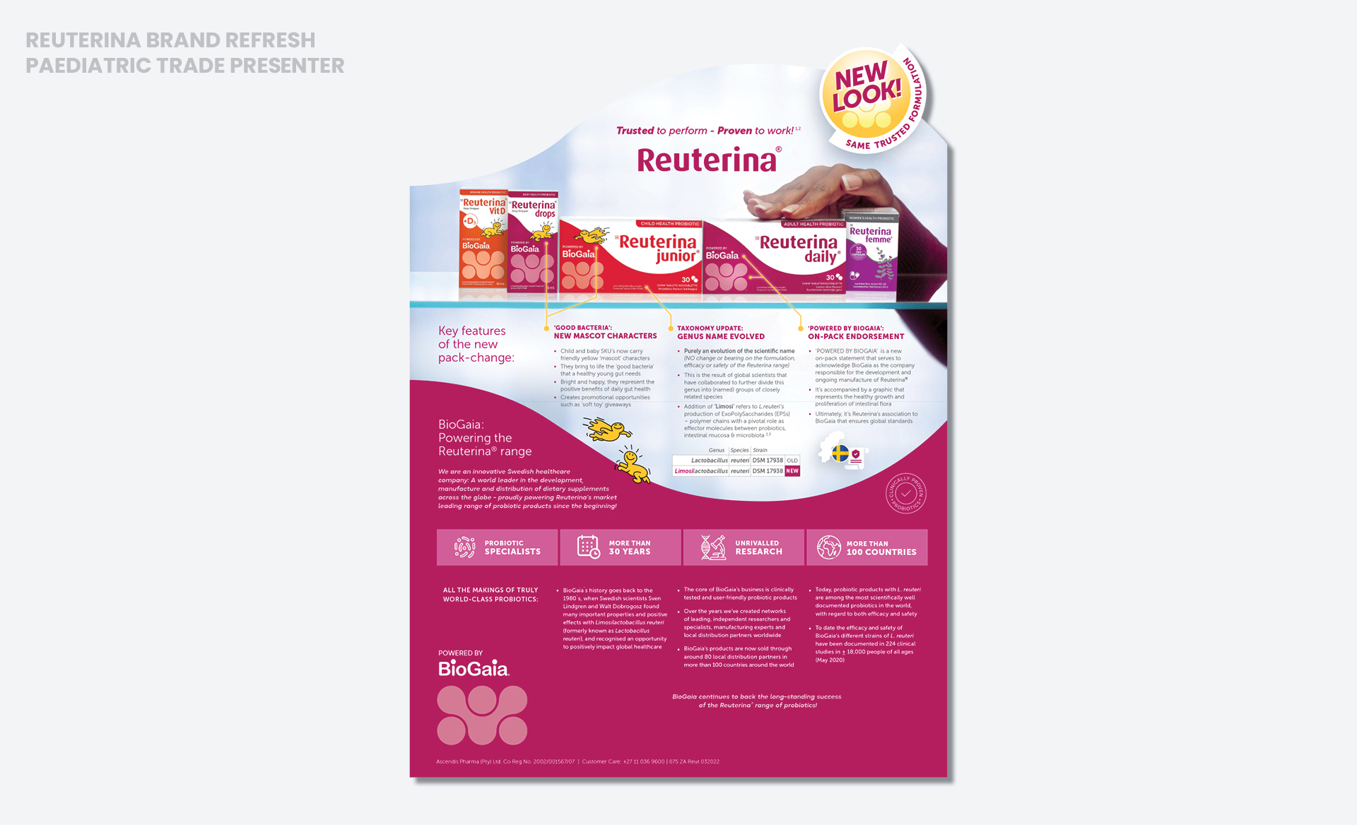 Reuterina Trade Display