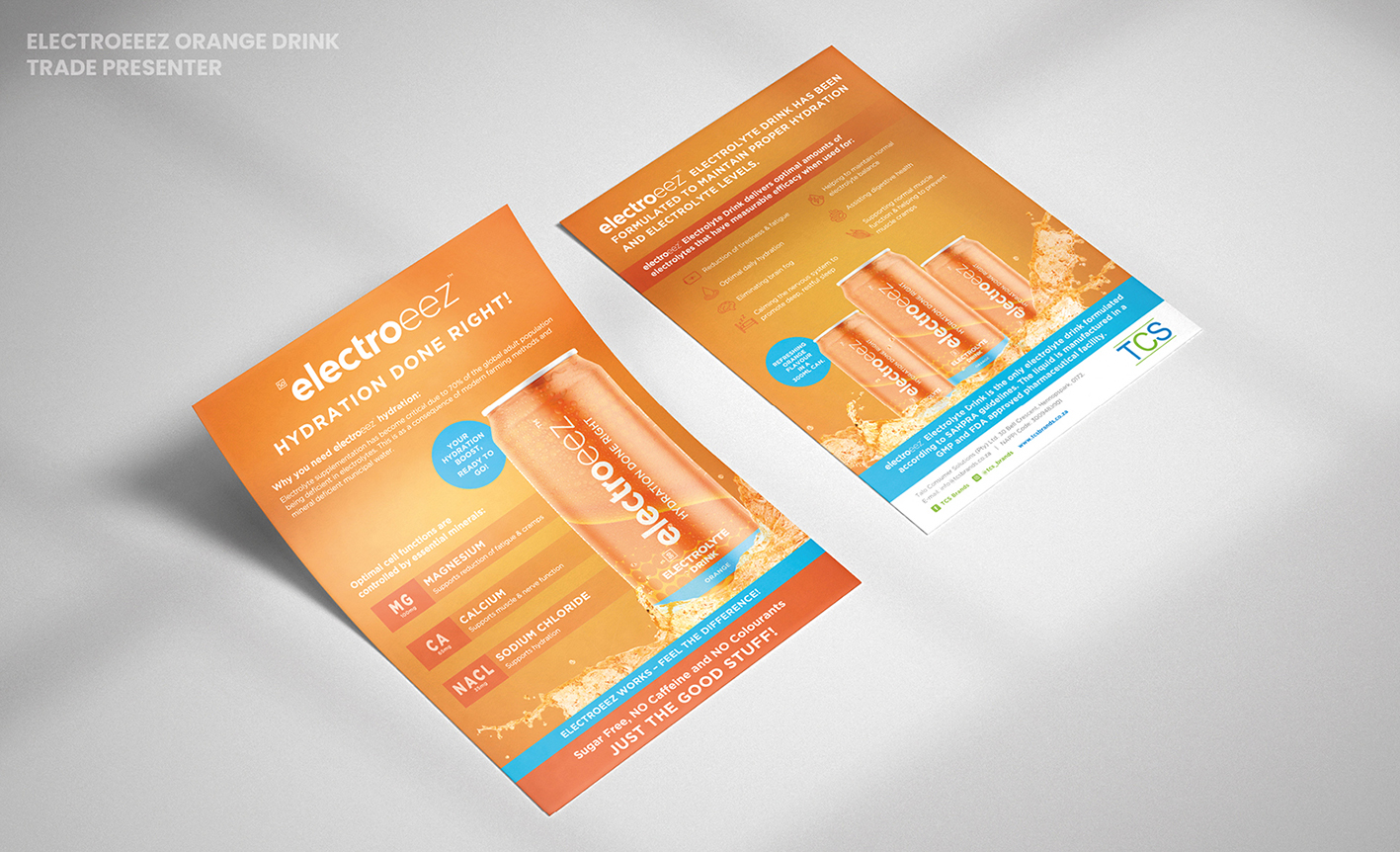 Electroeez Orange Trade Presenter